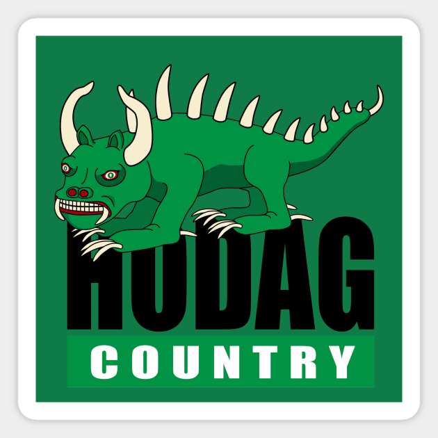 Hodag Country Magnet by BlueSkyTheory